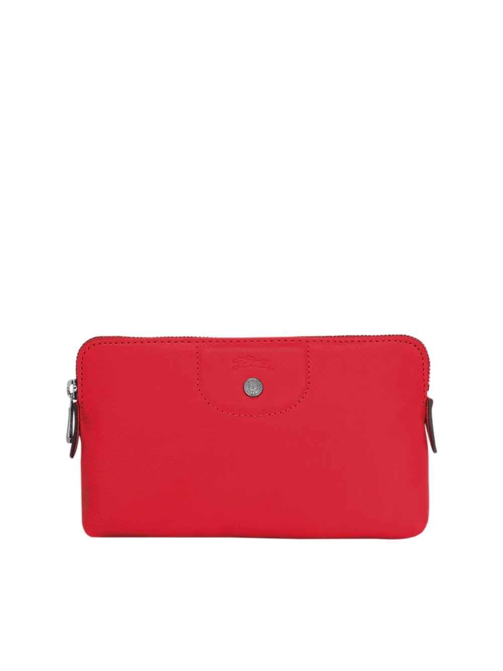 Le Pliage Cuir Clutch Pochette Red